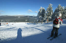 Skipiste im Harz